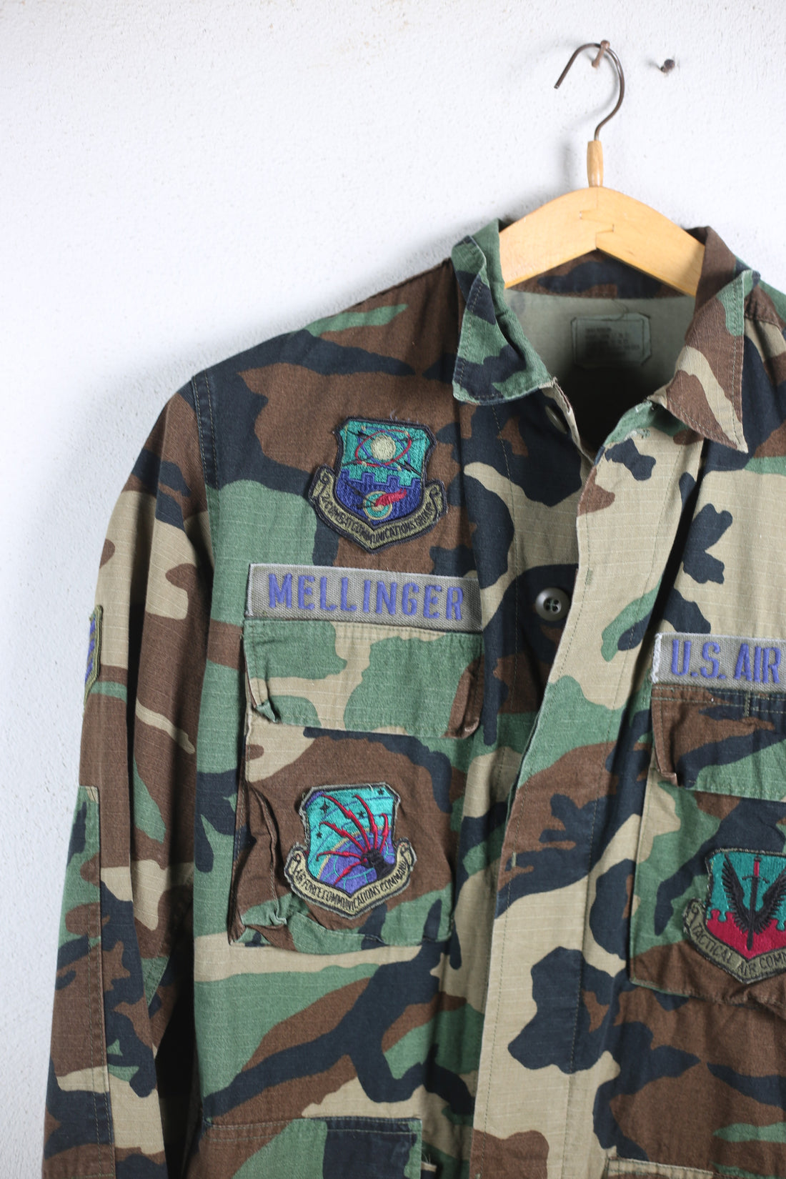 MGiacca BDU WOODLAND  US AIR FORCE-  M - (SMALL REGULAR USA)