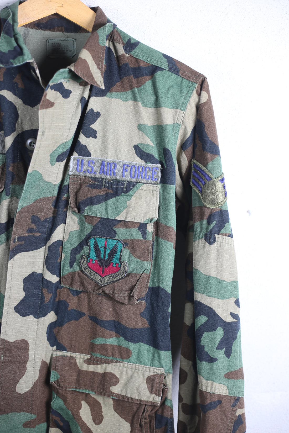 MGiacca BDU WOODLAND  US AIR FORCE-  M - (SMALL REGULAR USA)