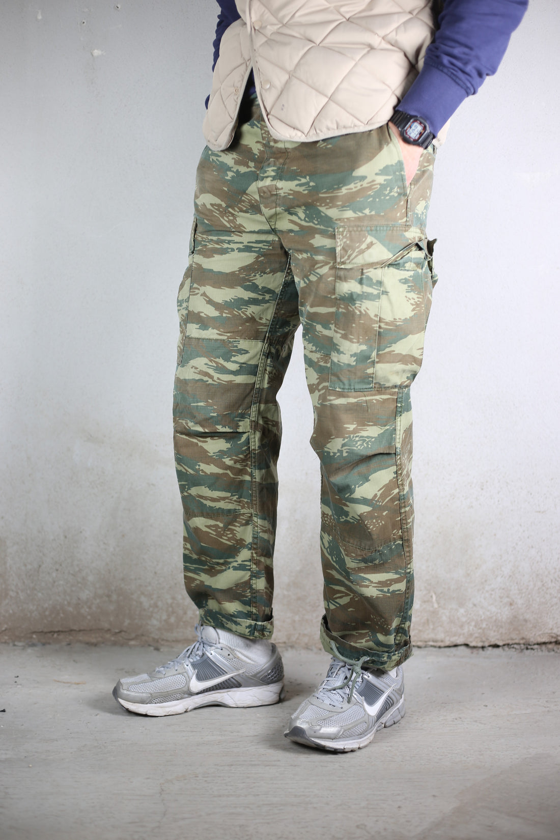 Cargo Ripstop lizard greek army