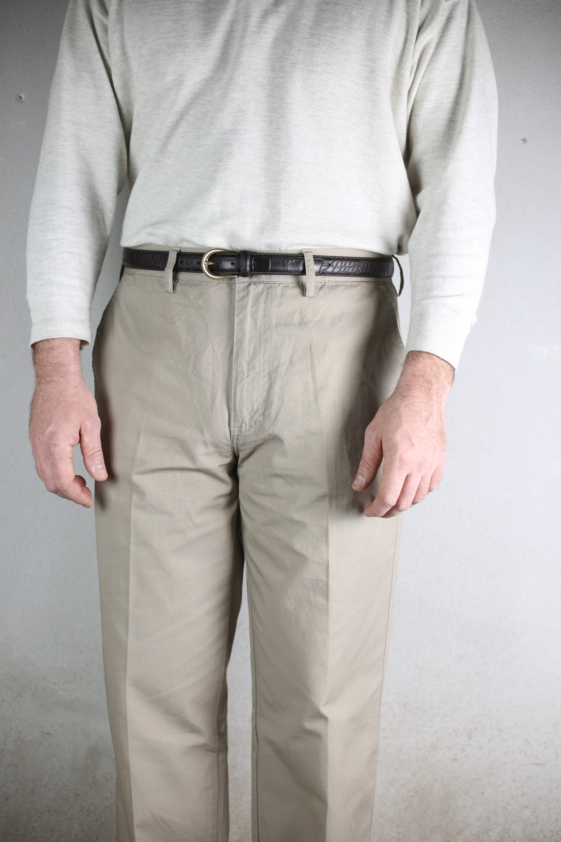 Chino Avirex ripstop deadstock < W32 - W36 >