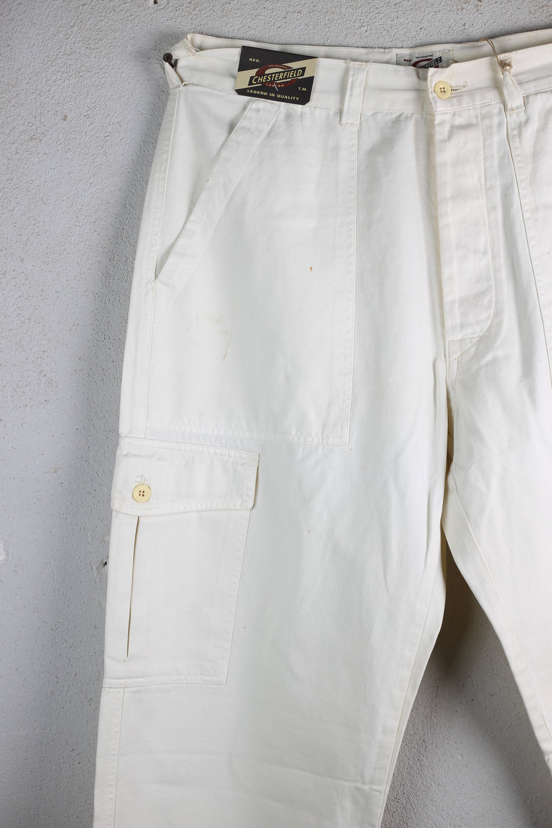 Fatigue cargo chesterfield deadstock W34  48 it