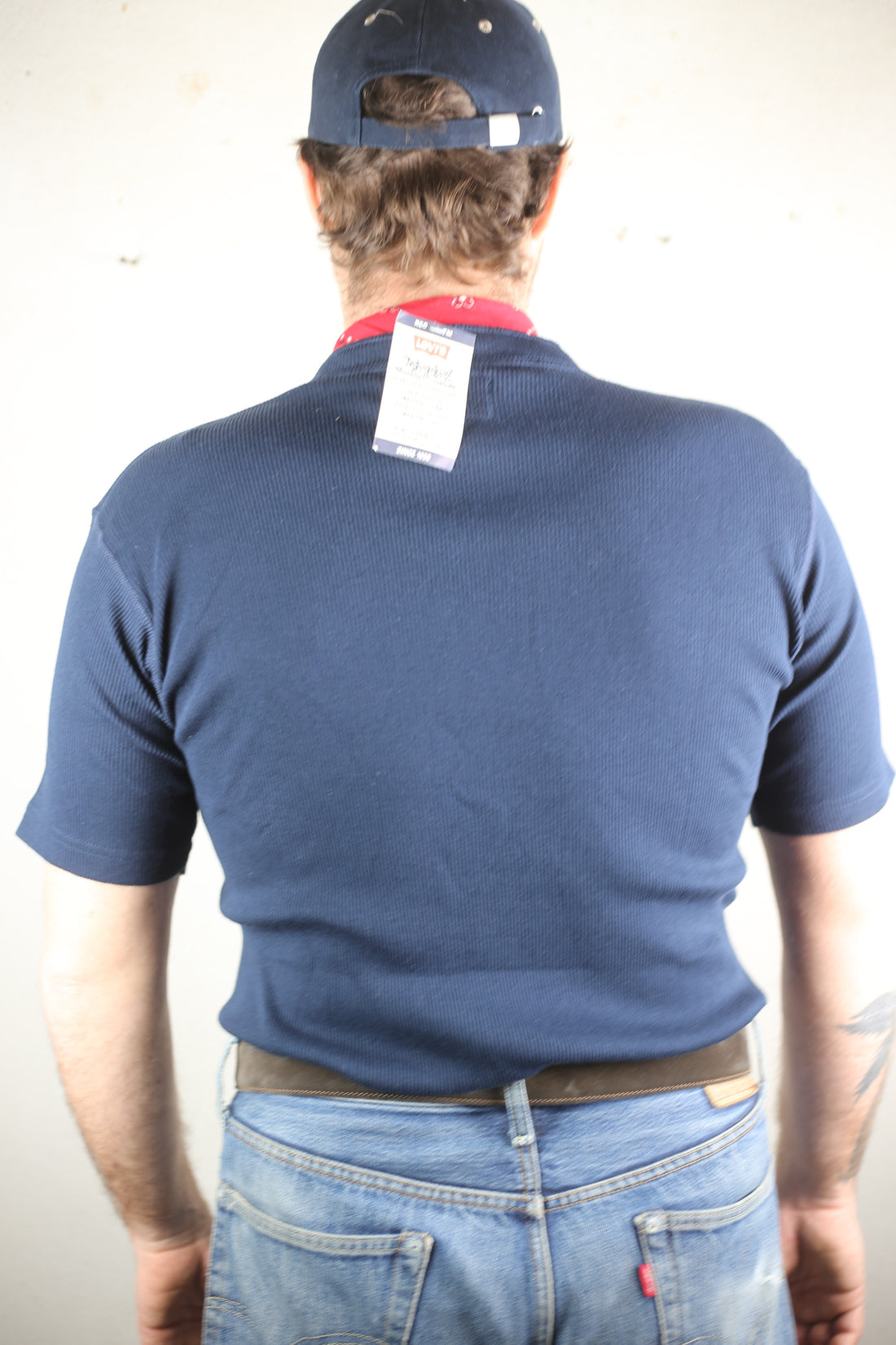 vintage deadstock 1990s Henley shirt LEVIS   