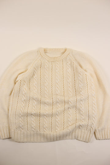 ARAN JUMPER   - XL -