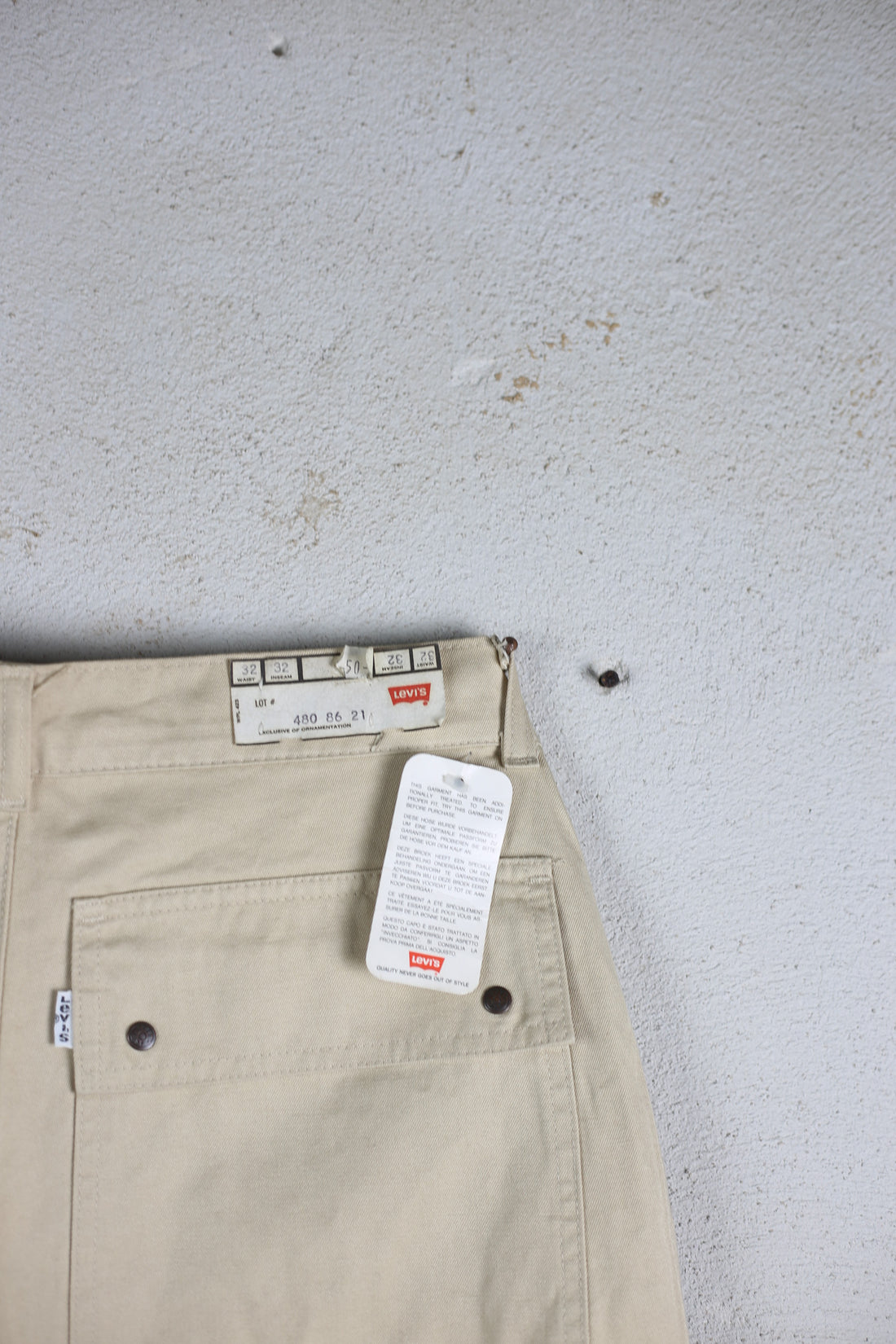 Fatigue Levis deadstock < W32 - W33 >