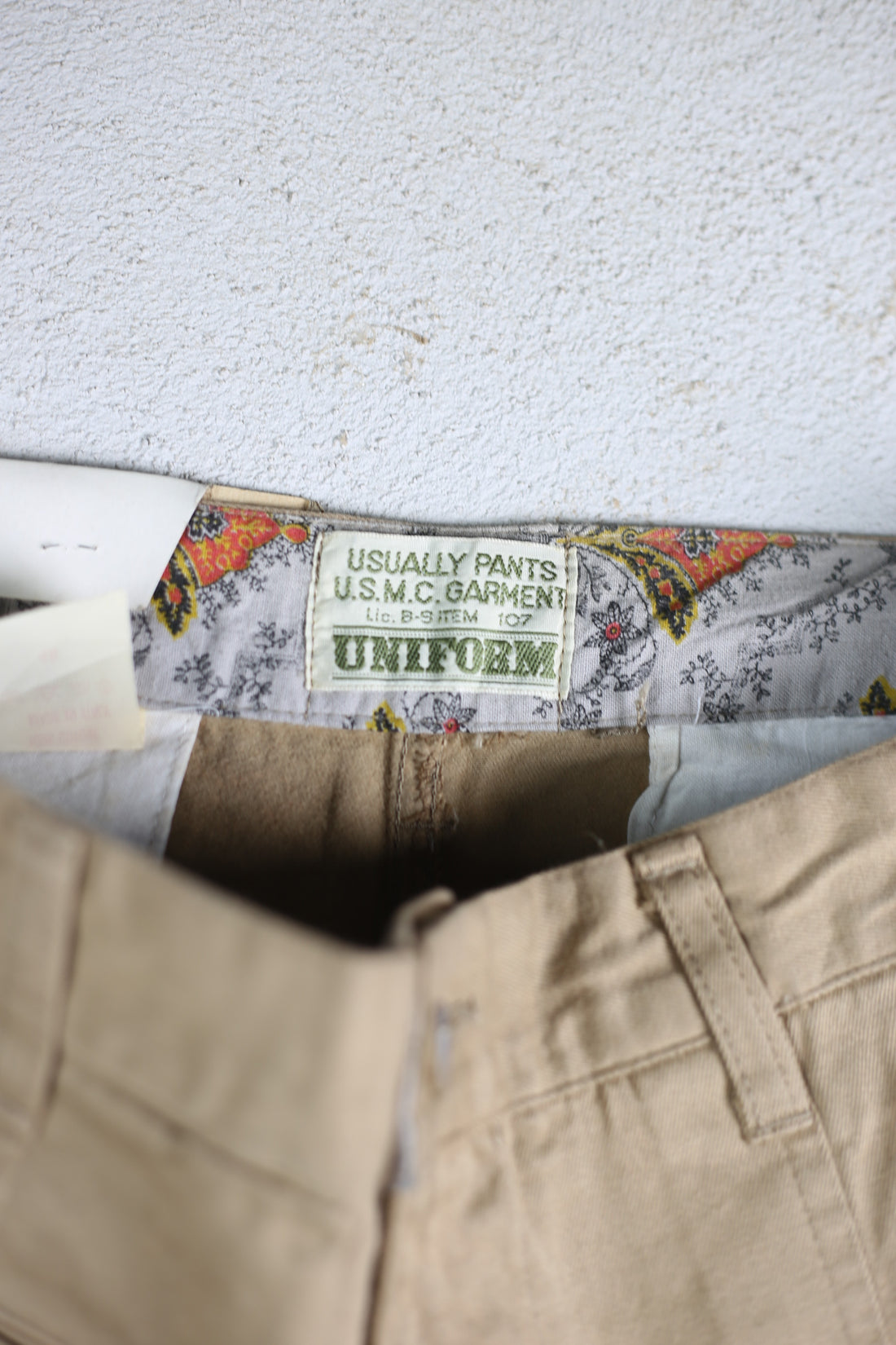 Chino UNIFORM deadstock W33