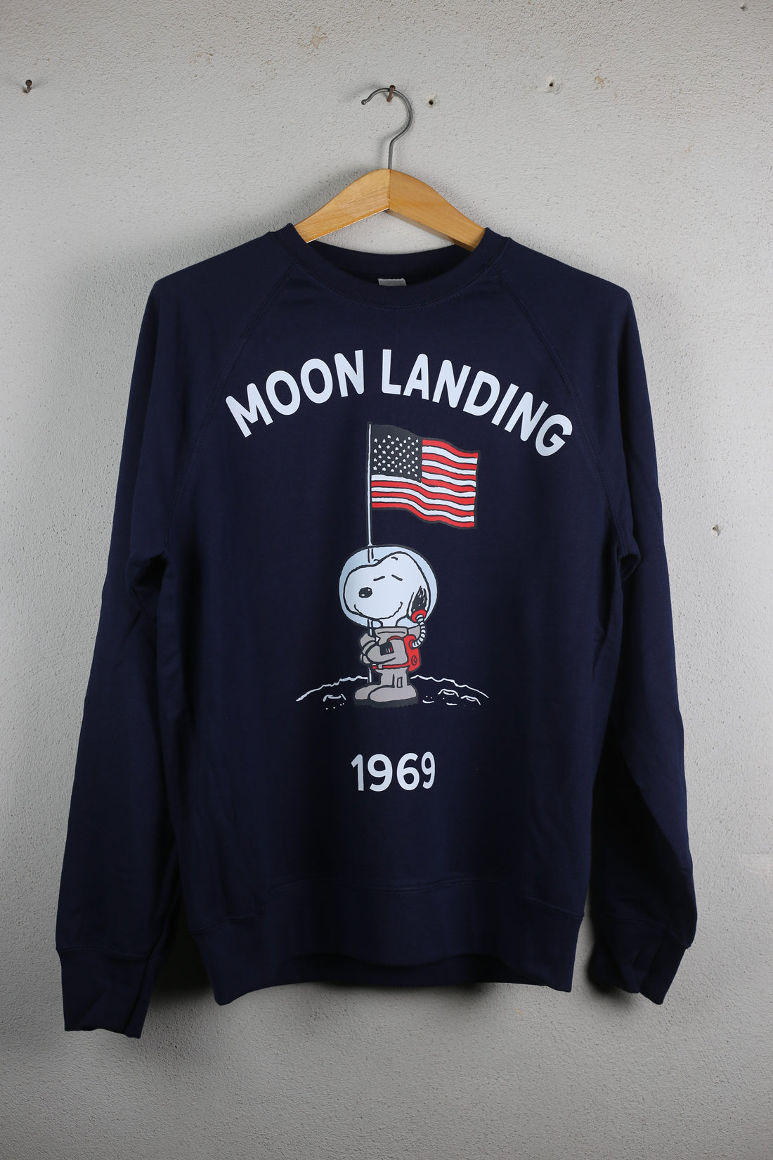 Snoopy Moon Landing raglan sweatshirt