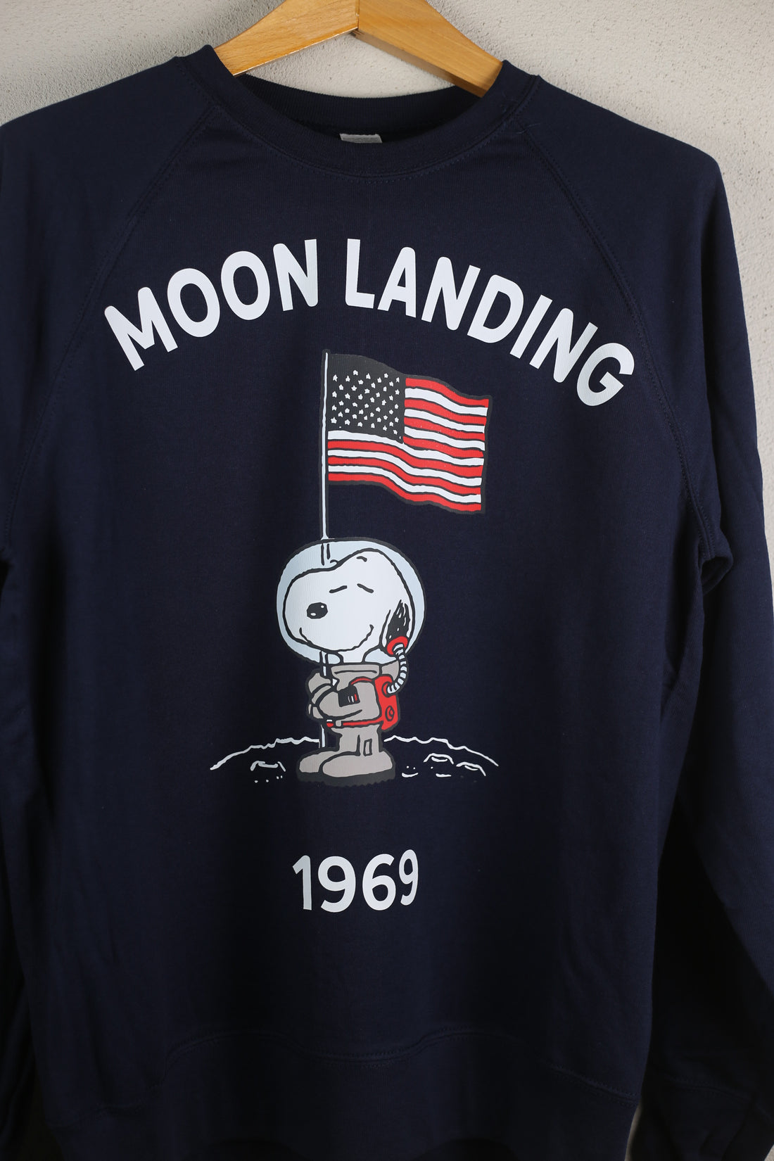 Snoopy Moon Landing raglan sweatshirt