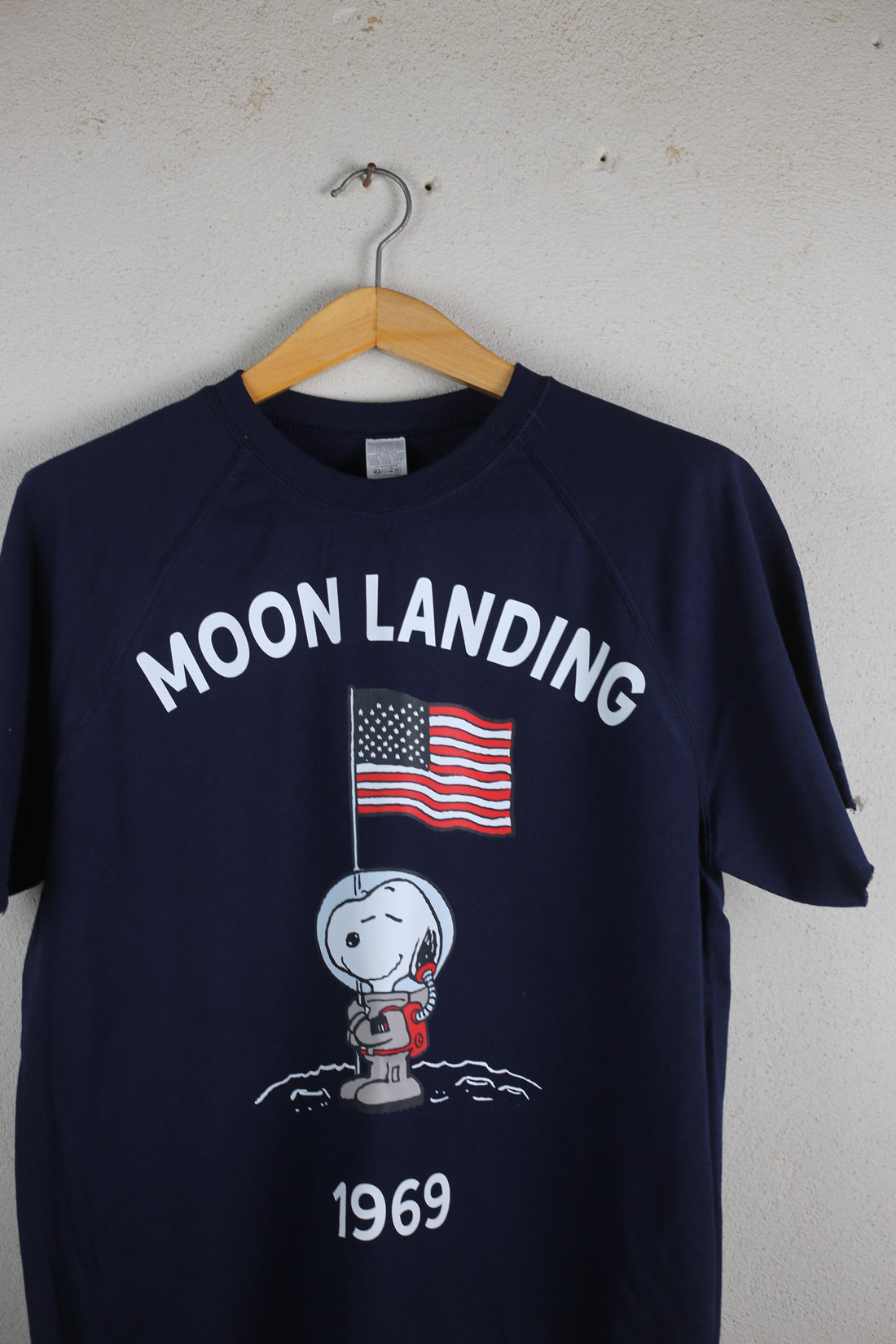 Felpa raglan  Snoopy Moon Landing mezza manica