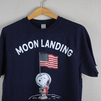 Felpa raglan  Snoopy Moon Landing mezza manica
