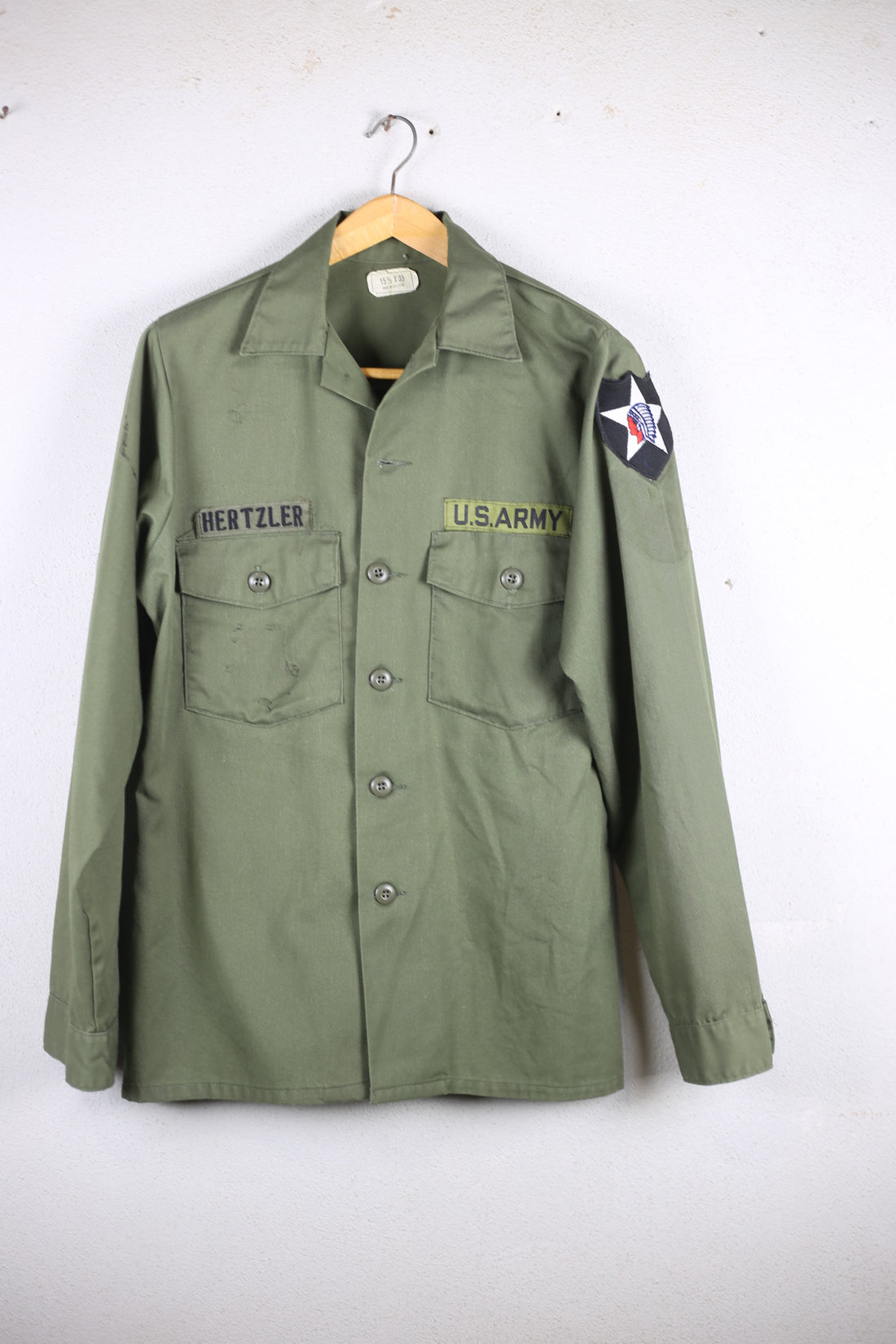 Camicia Og 507 Us Army 7th tactical Dpt Sqdn - M -