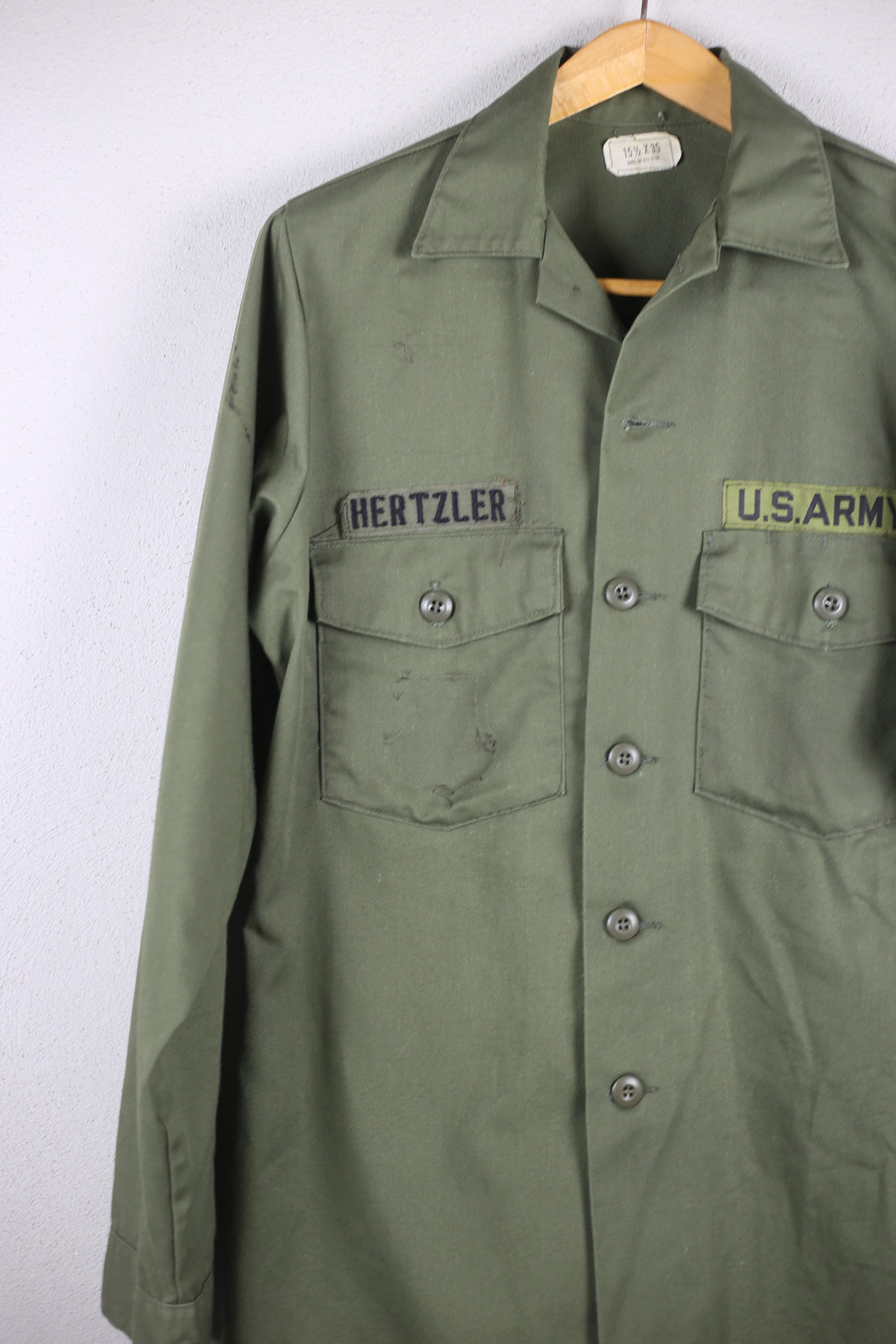 Camicia Og 507 Us Army 7th tactical Dpt Sqdn - M -