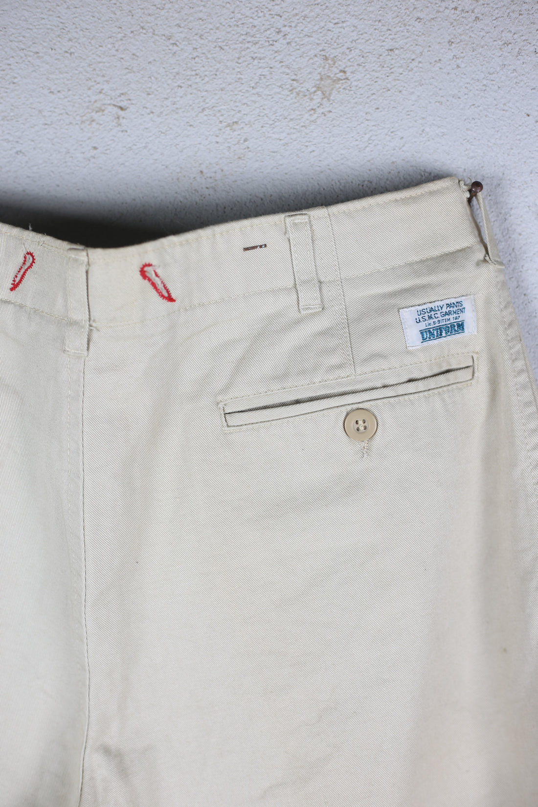 Chino UNIFORM deadstock W32 46 IT