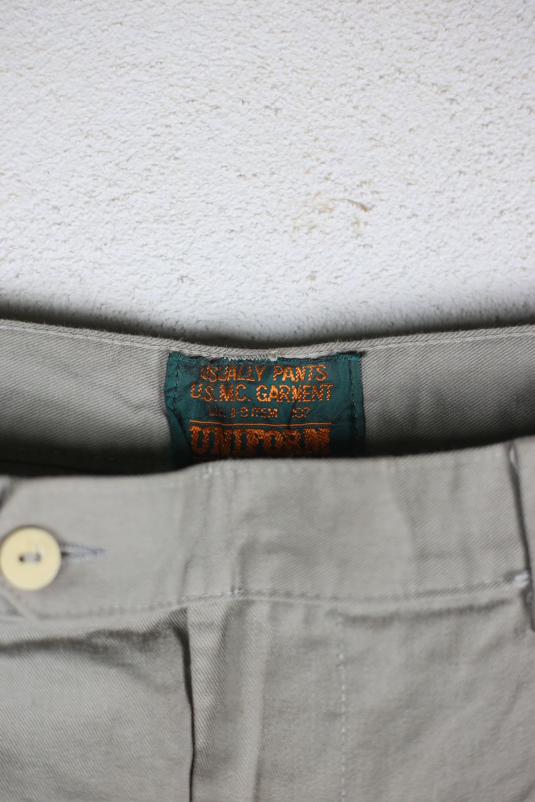 Chino UNIFORM deadstock W36 50/52 IT