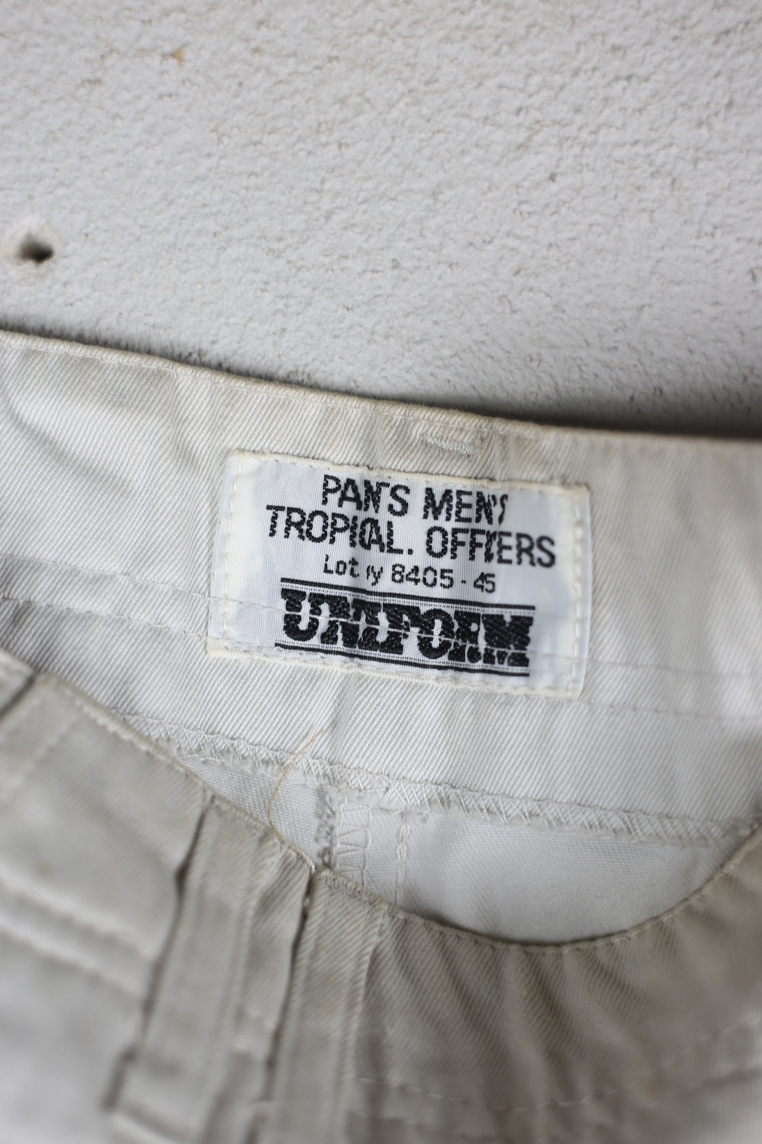 Chino UNIFORM deadstock W36 IT 50/52