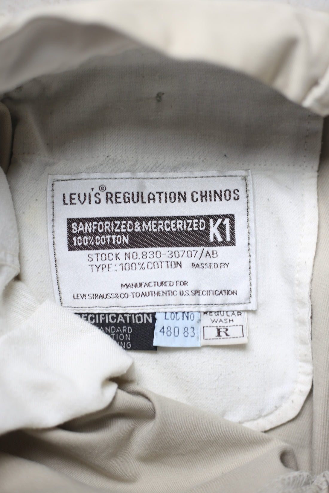 Chinos Levis W30 44 IT