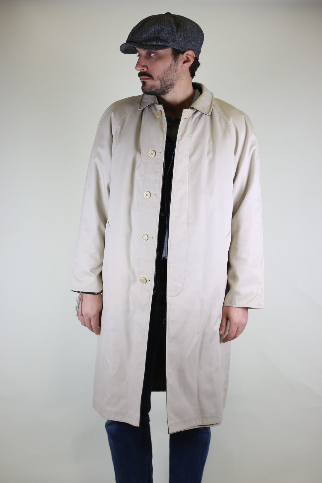 LODEN  vintage DOUBLE FACE  - XL -