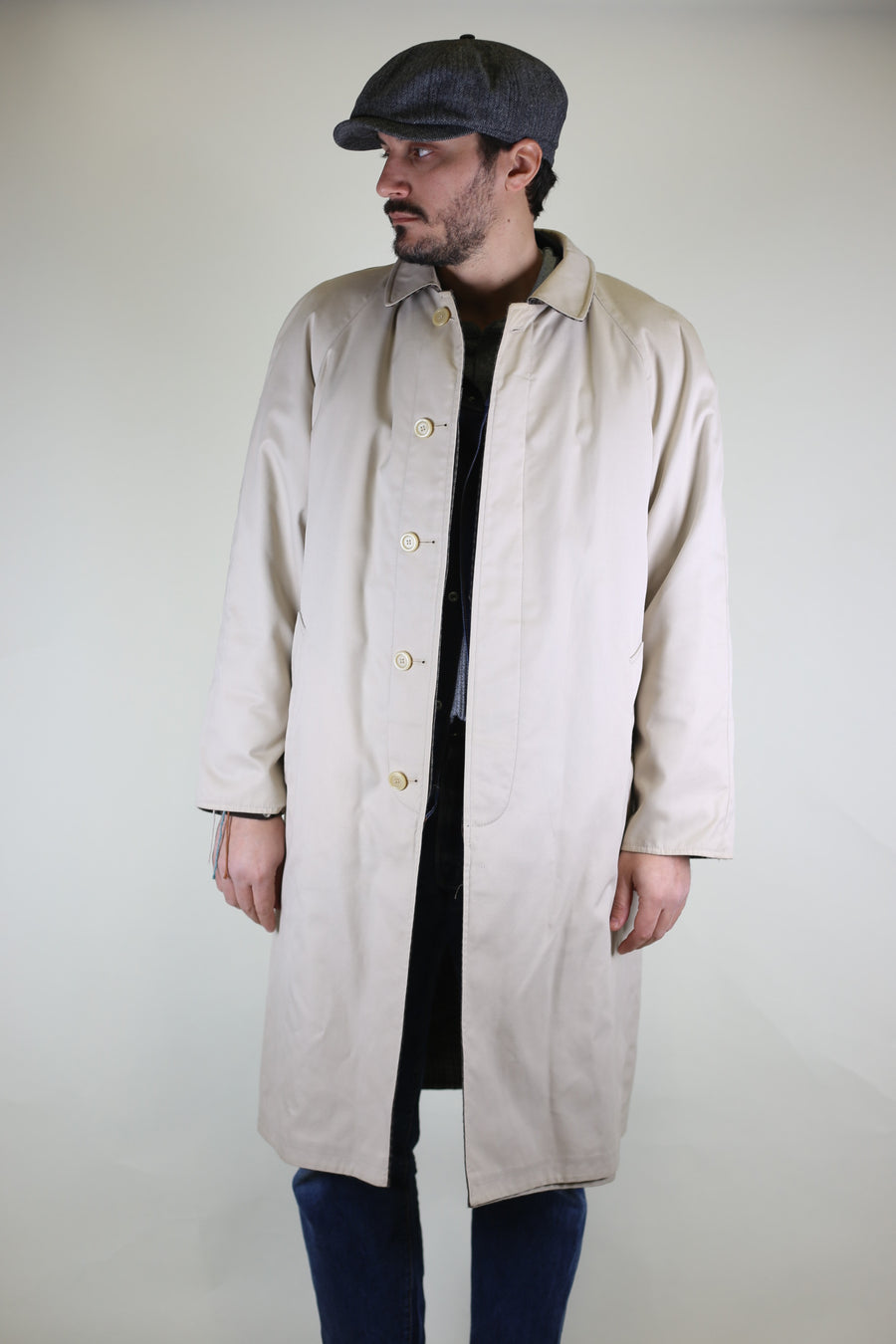 LODEN  vintage DOUBLE FACE  - XL -