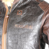 TYPE B-3 Aviator Shearling Jacket H.L.B. CORP NY - S -