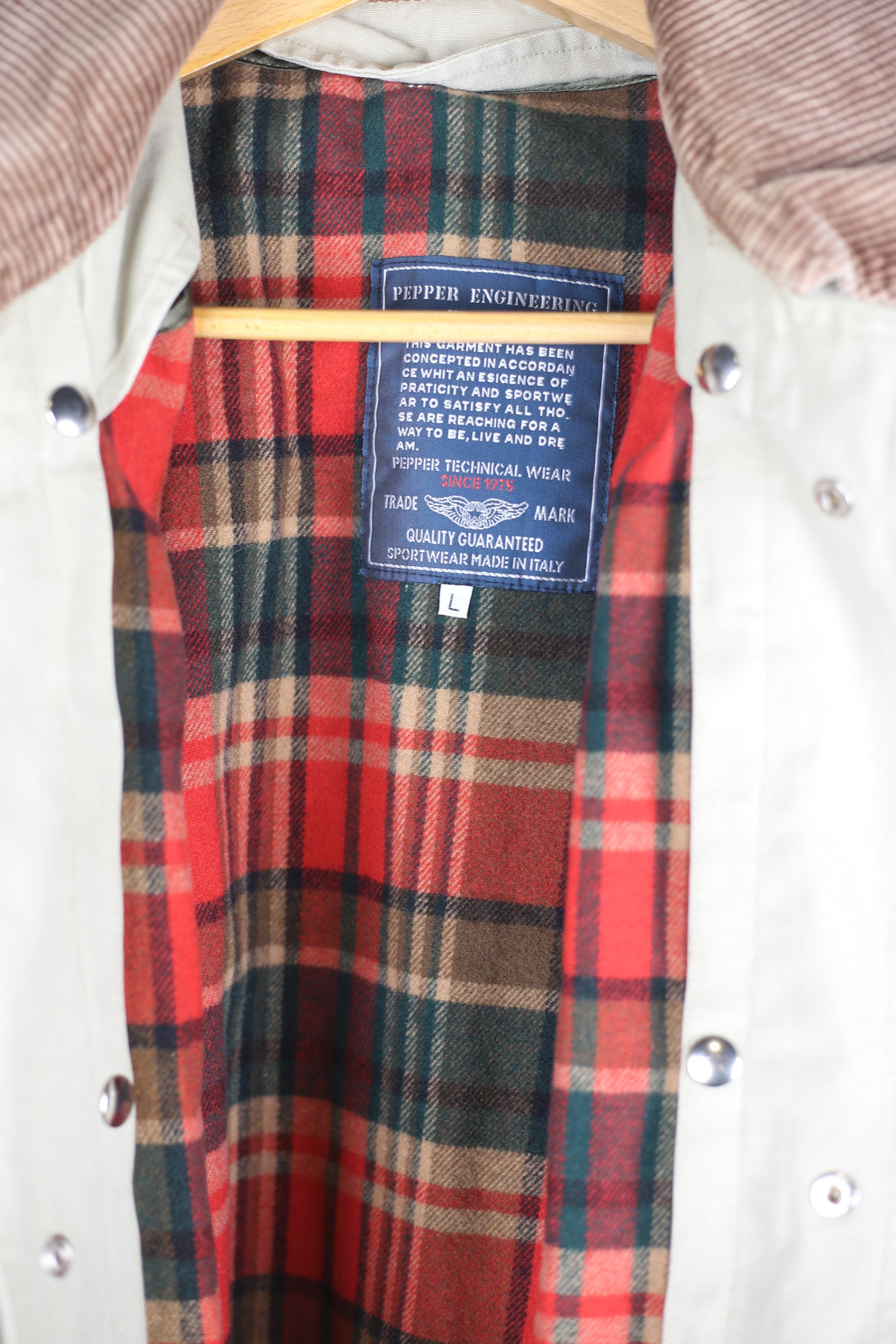 GIACCA vintage   4 GANCI    -  L  -