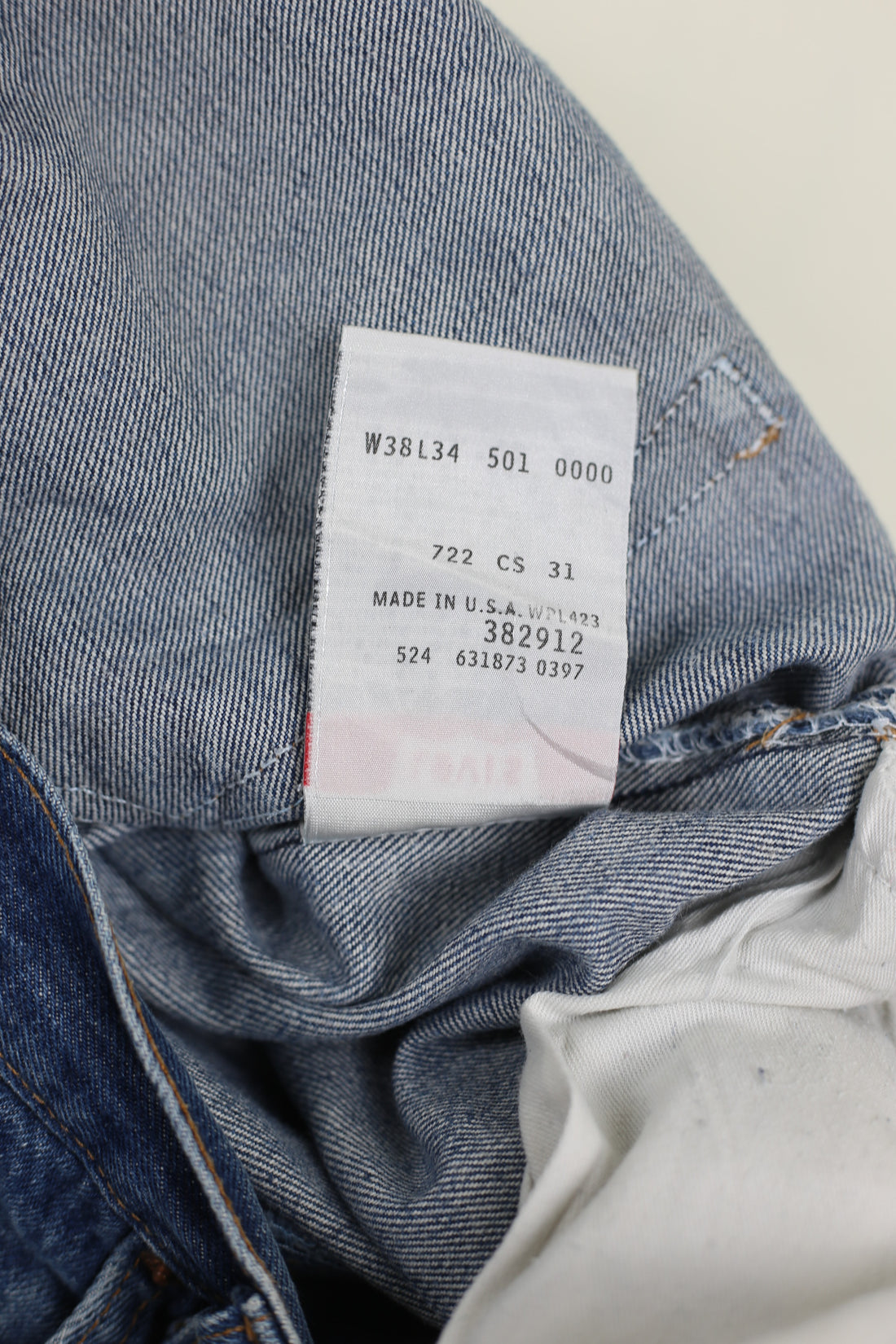 Levis 501 MADE IN USA - W38 L29  -