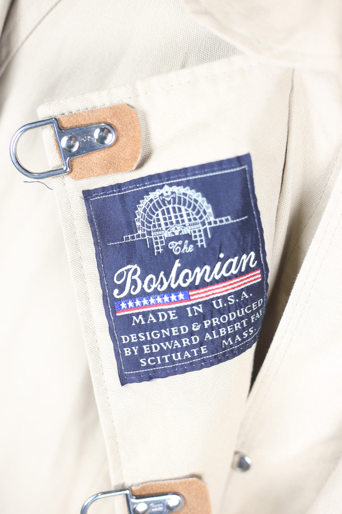 GIACCA vintage BOSTONIAN   4 GANCI MADE IN USA    -   L  -