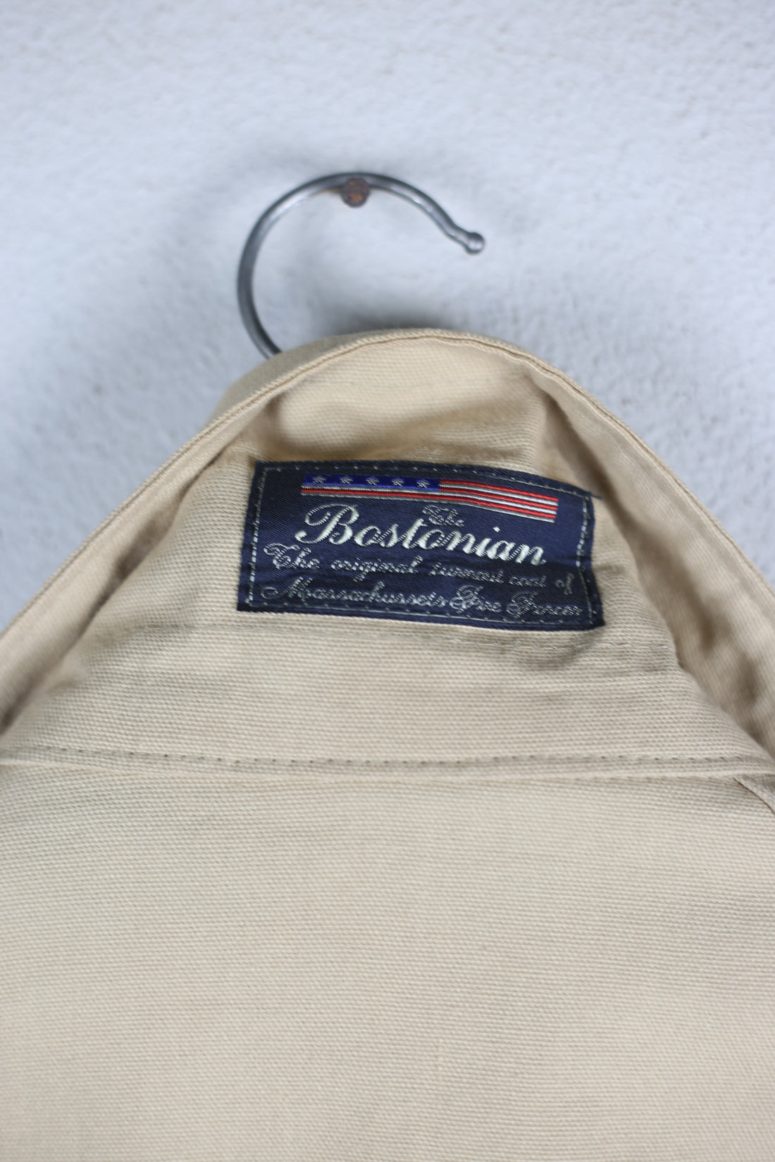 GIACCA vintage BOSTONIAN   4 GANCI MADE IN USA    -   L  -