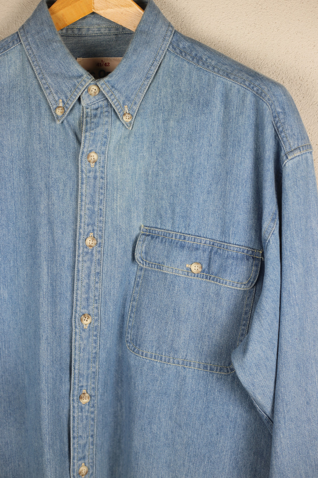 Camicia  di jeans  MC ORVIS - L-