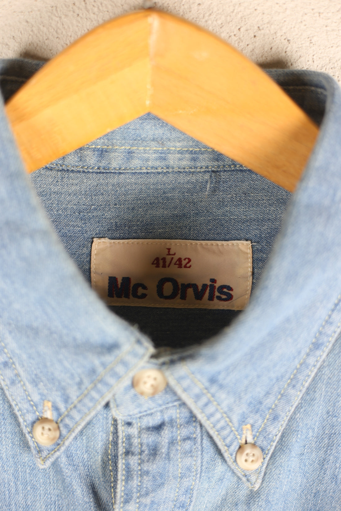 Camicia  di jeans  MC ORVIS - L-