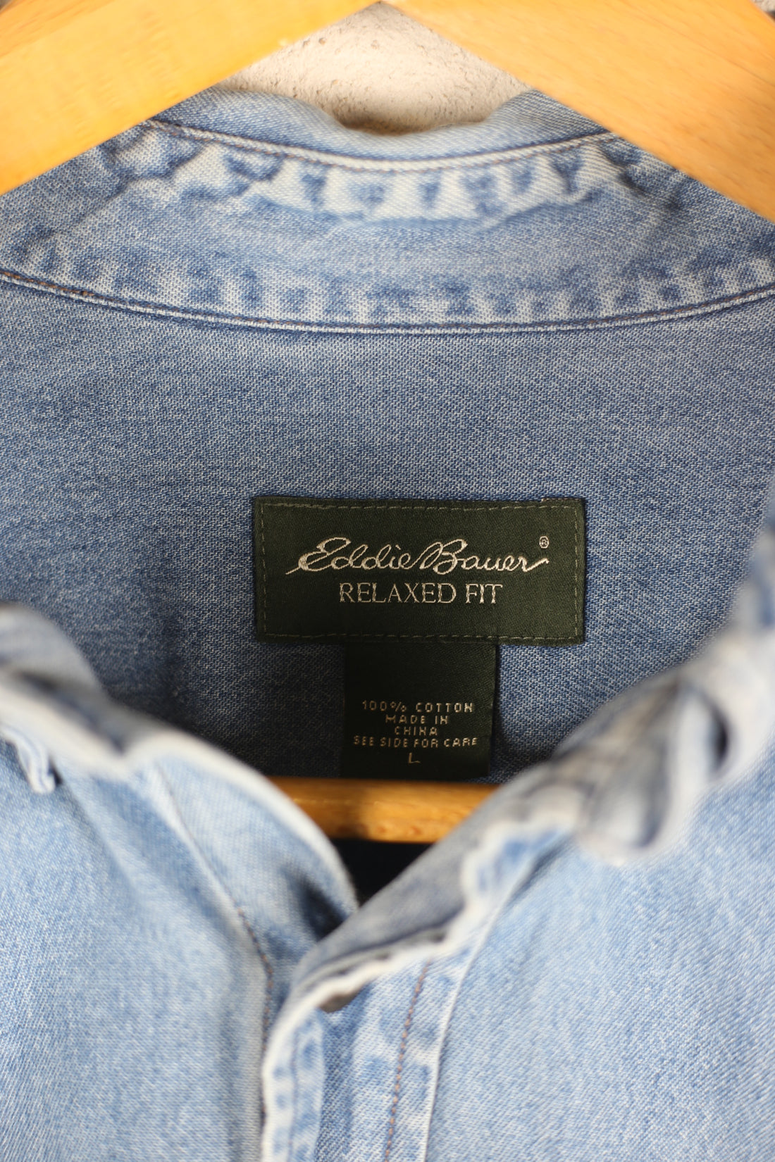 Camicia  di jeans EDDIE BAUER   -L-