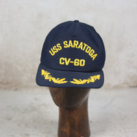 CAP USS SARATOGA CV 60 MADE IN USA