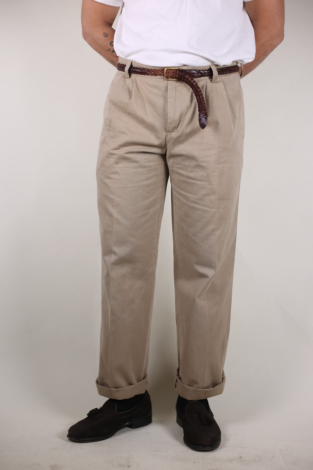 Chino vintage con pence - W36 -