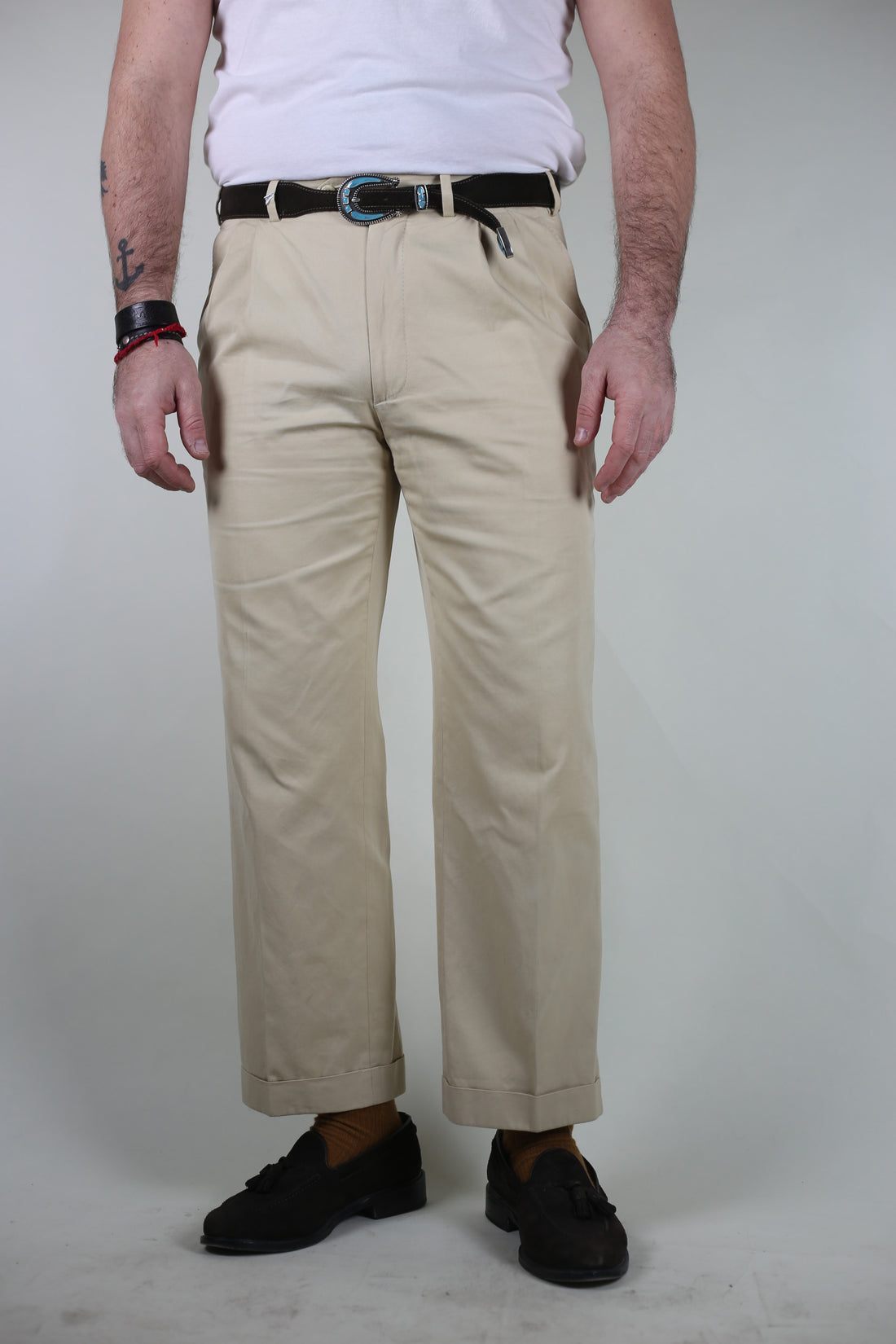 Chino vintage con pence - W34 -