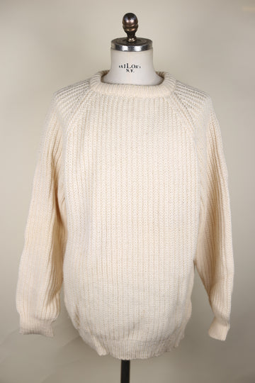 ARAN JUMPER  MADE IN RELAND     -XL -