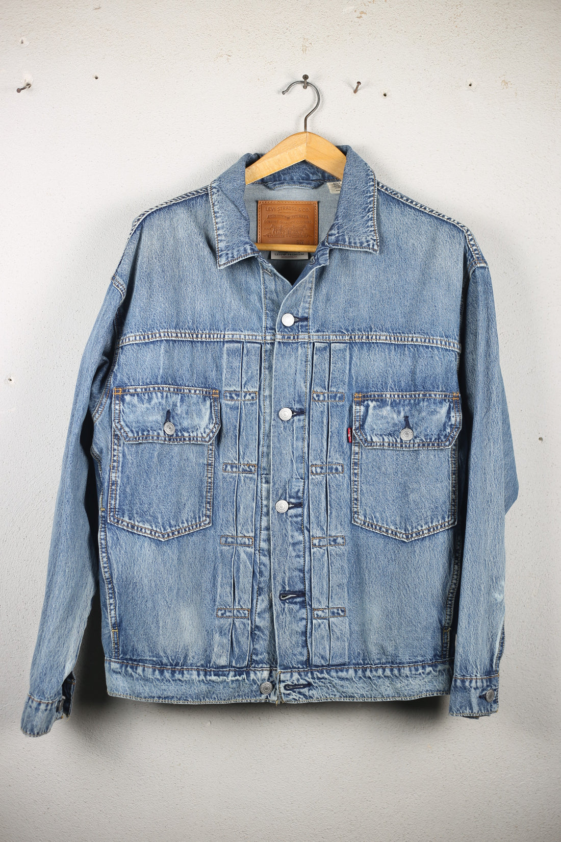 LEVIS TYPE 2 DENIM JACKET - L -