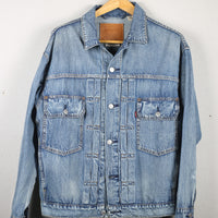 LEVIS TYPE 2 DENIM JACKET - L -