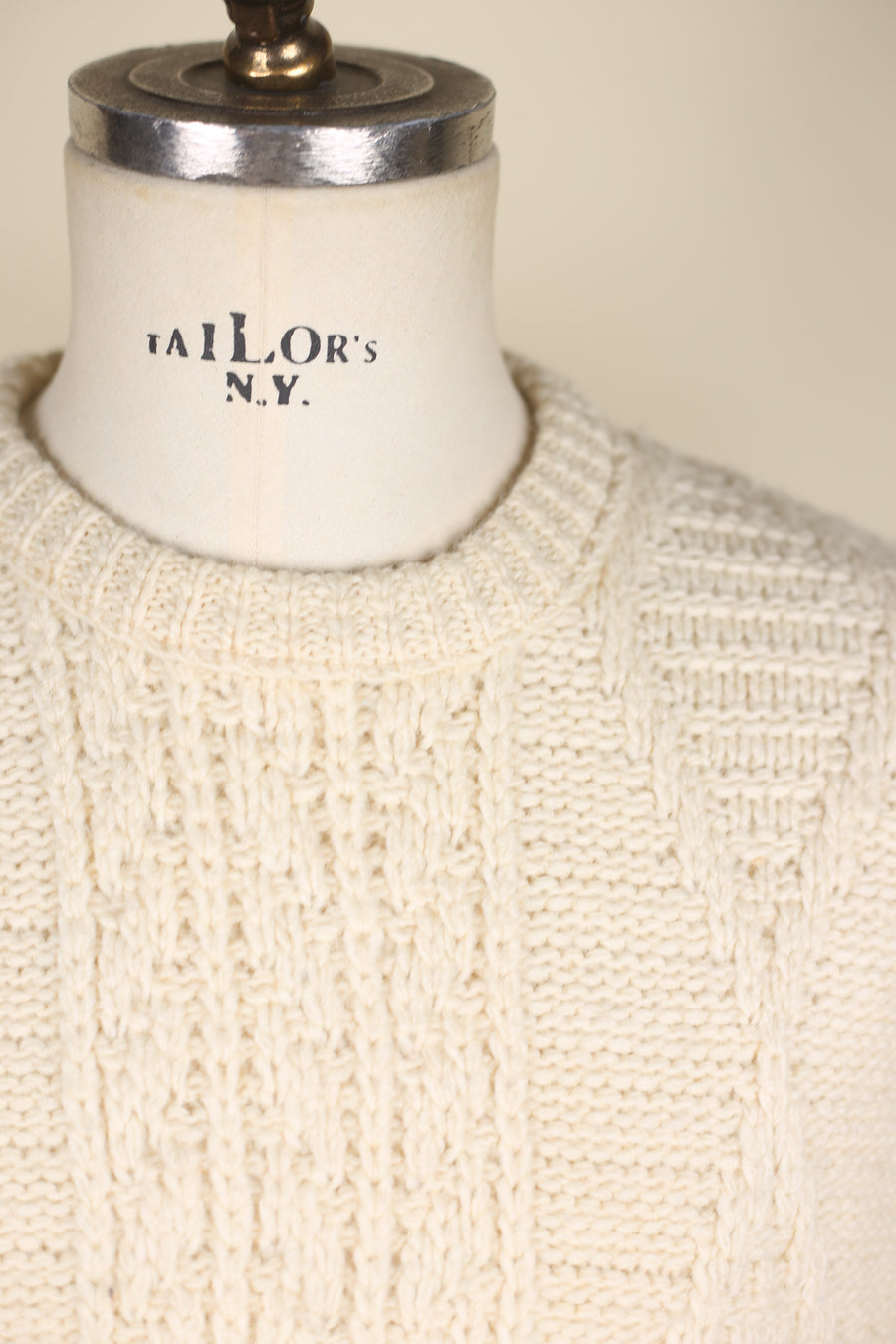 ARAN JUMPER    -L -