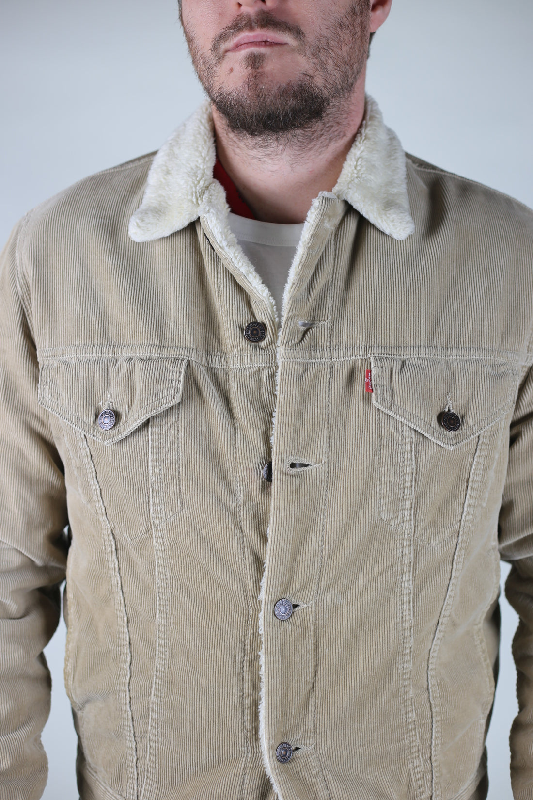 LEVIS SHERPA JACKET - L -