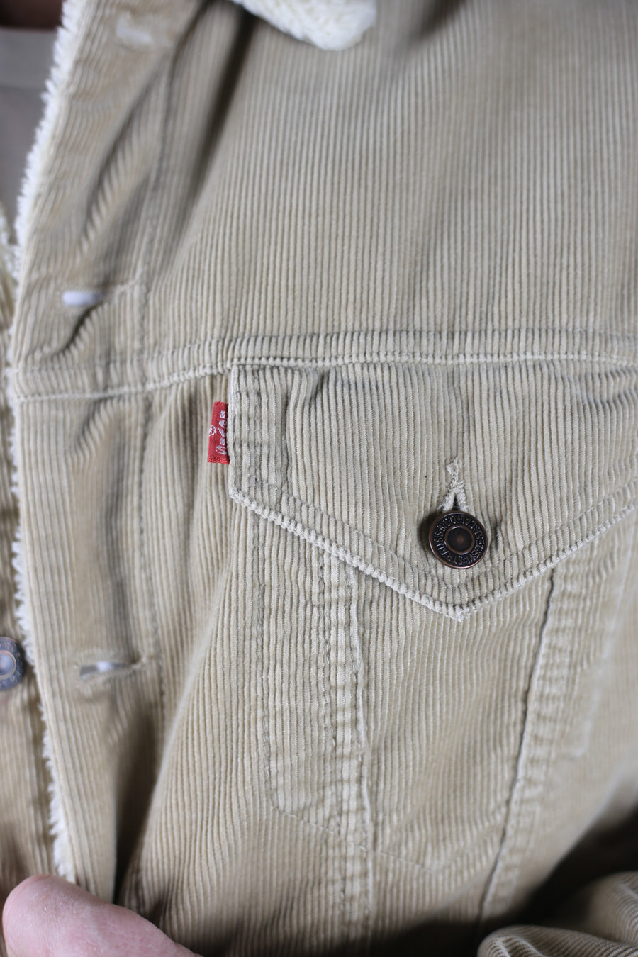 LEVIS SHERPA JACKET - L -