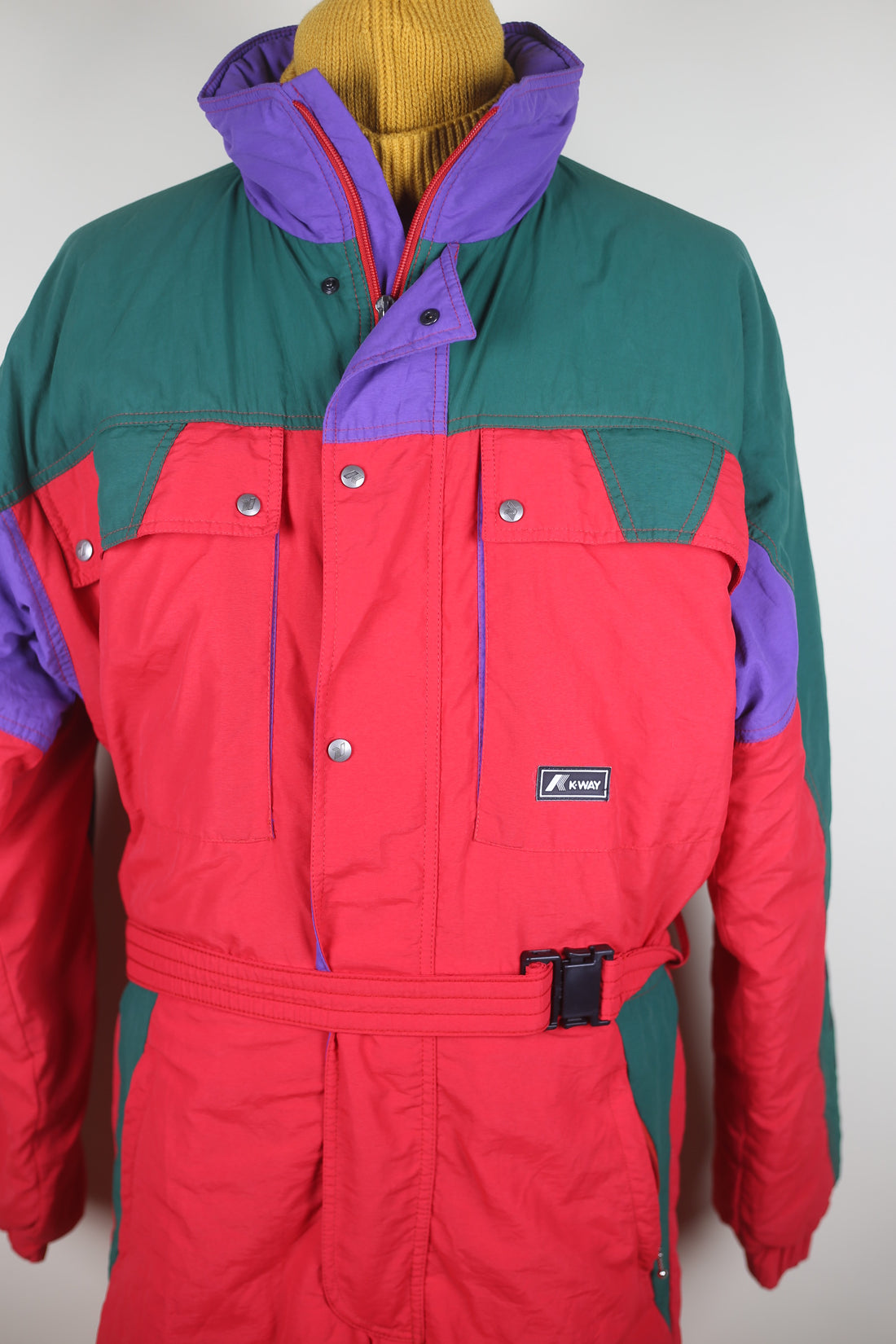 K-WAY SNOWSUIT 1992 OLYMPICS -XL -