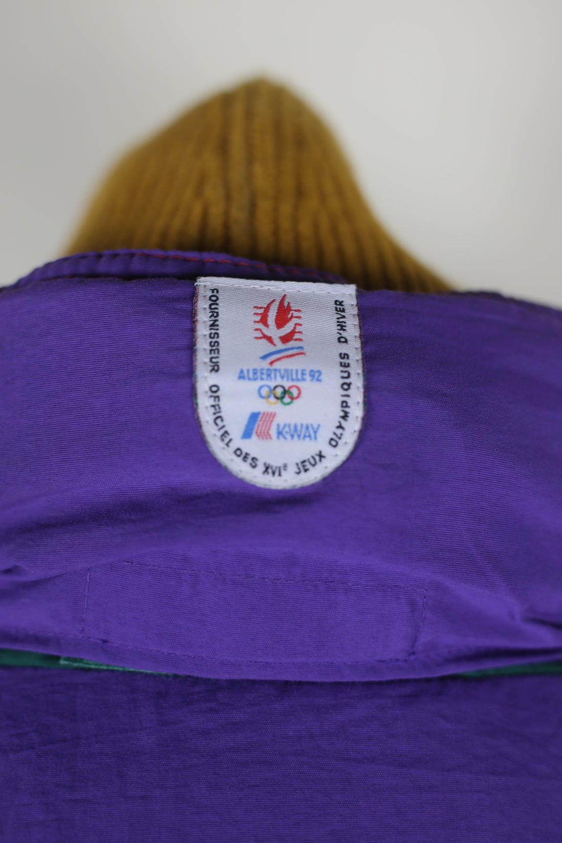 K-WAY SNOWSUIT 1992 OLYMPICS -XL -