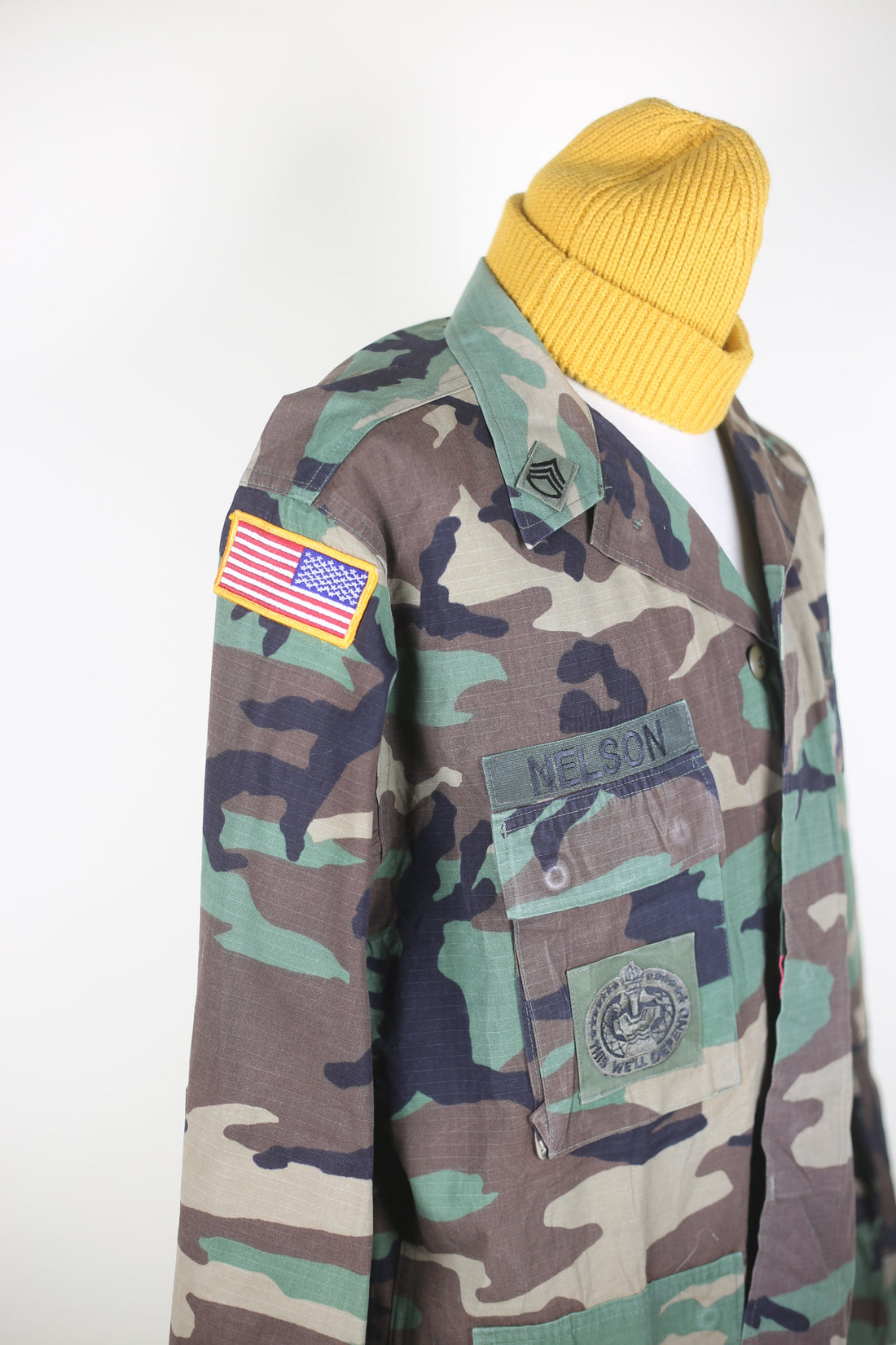 CAMOUFLAGE WOODLAND Us ARMY JACKET - XL -