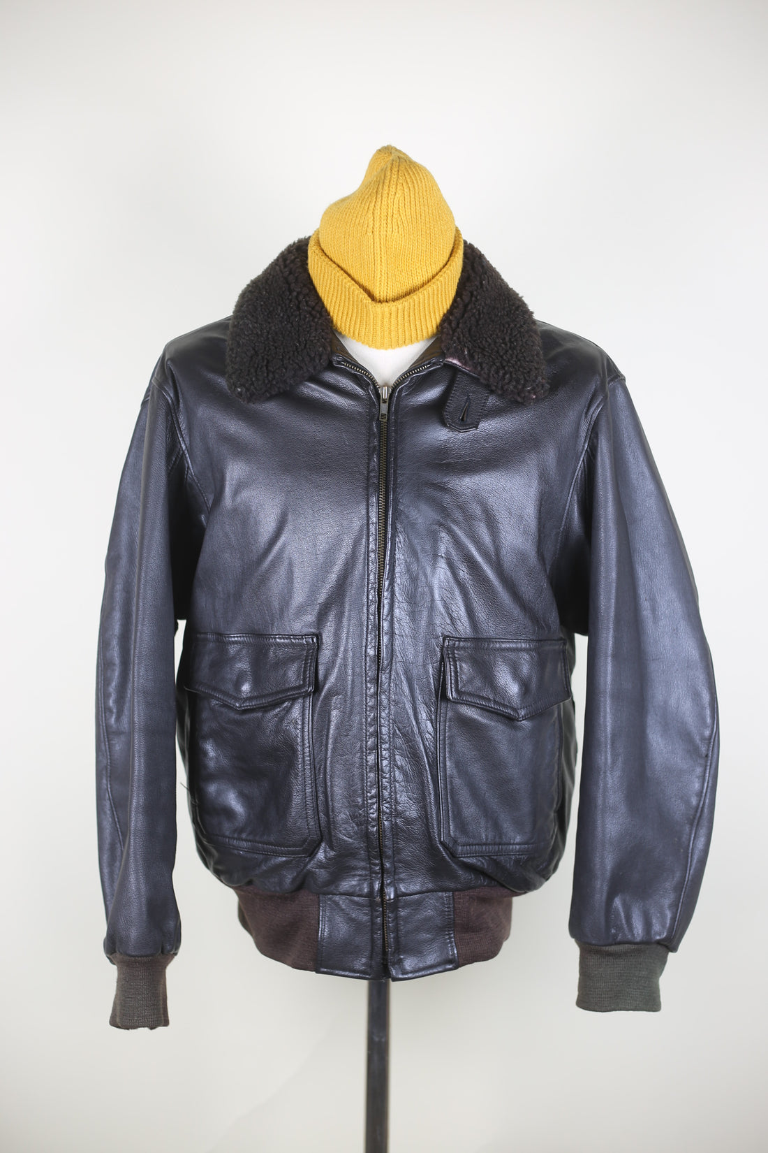 AVIATOR JACKET G-1 TYPE MADE IN USA - L -