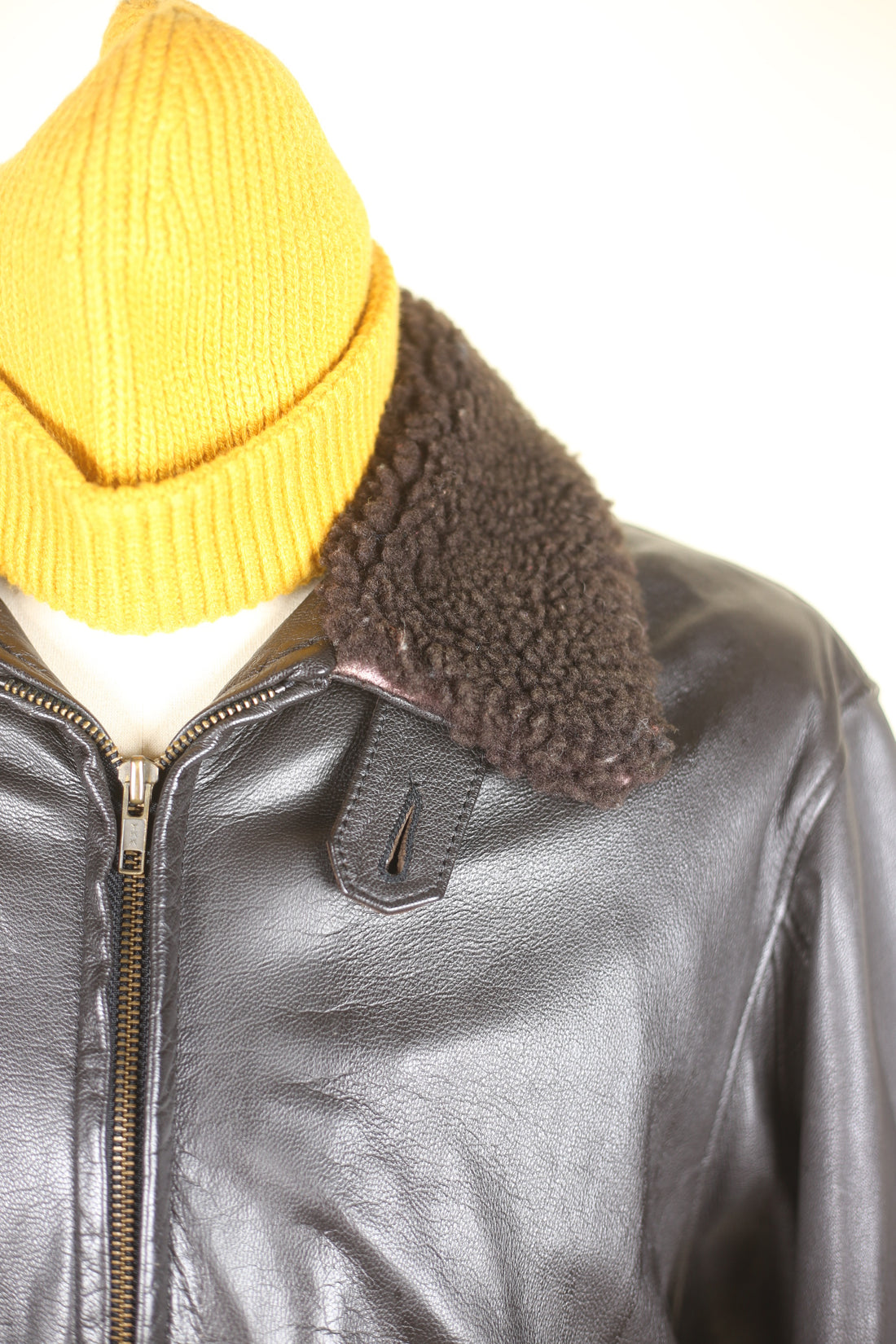 AVIATOR JACKET G-1 TYPE MADE IN USA - L -