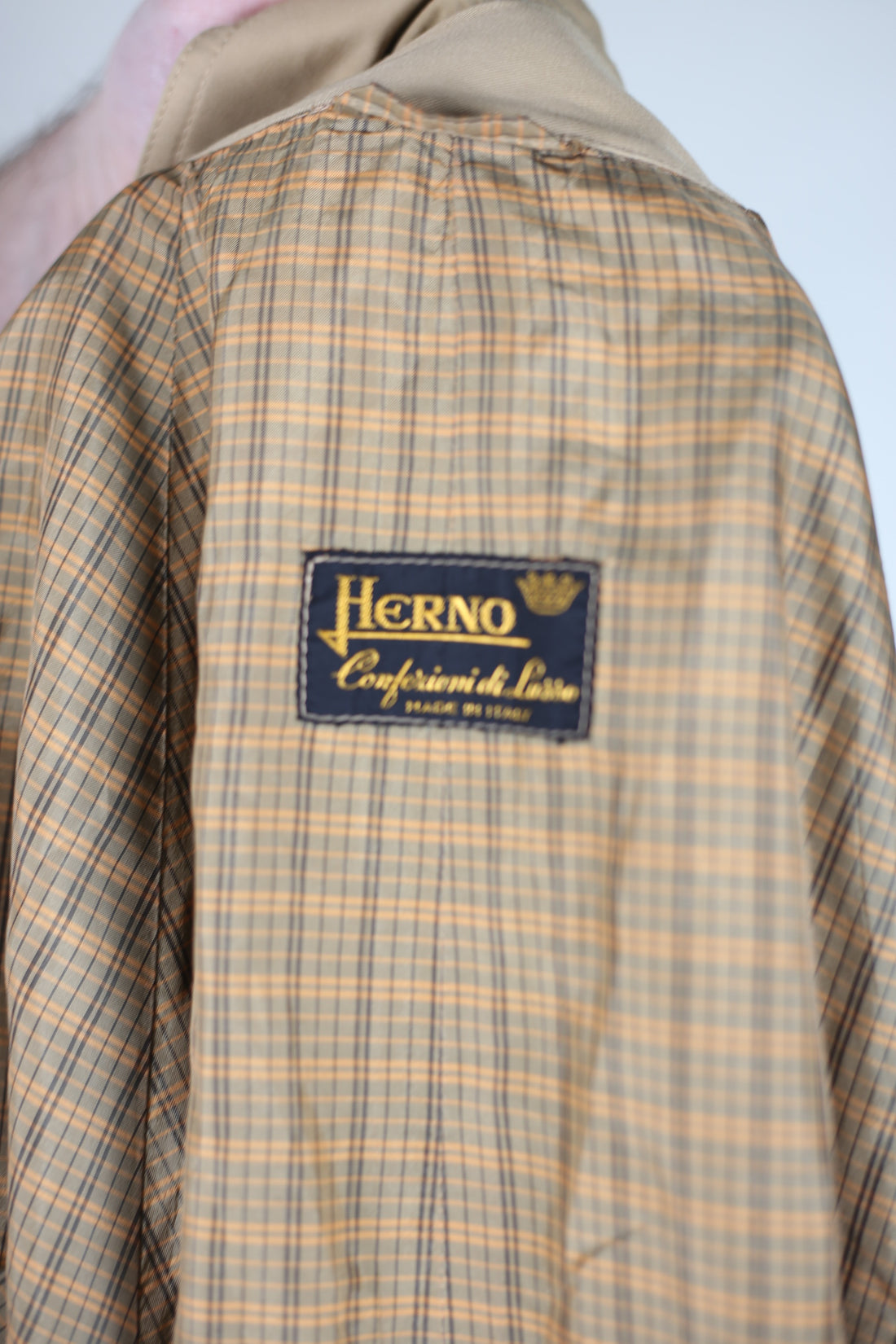 Herno Vintage Trench Coat - L -