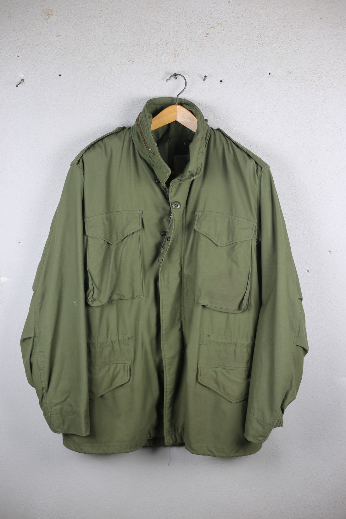Field jacket US ARMY  M65 ALPHA INDUSTRIES MADE IN USA  -  L -