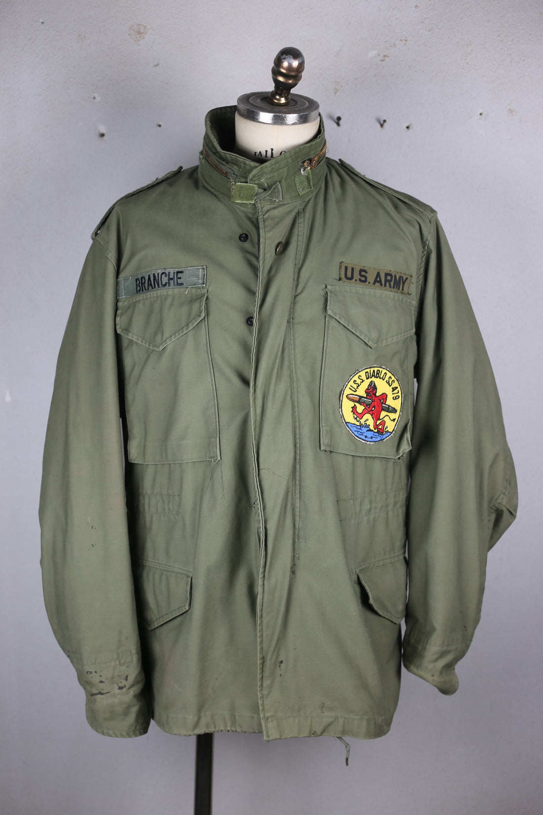Field jacket US ARMY M65 MADE IN USA - L -