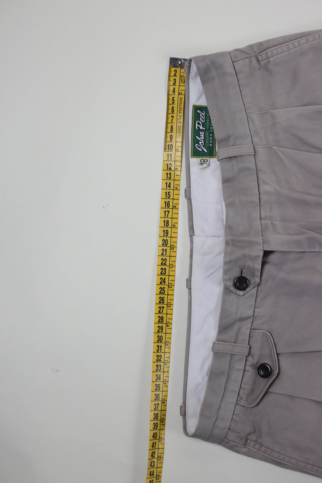 Chino vintage  con pence - W33 -