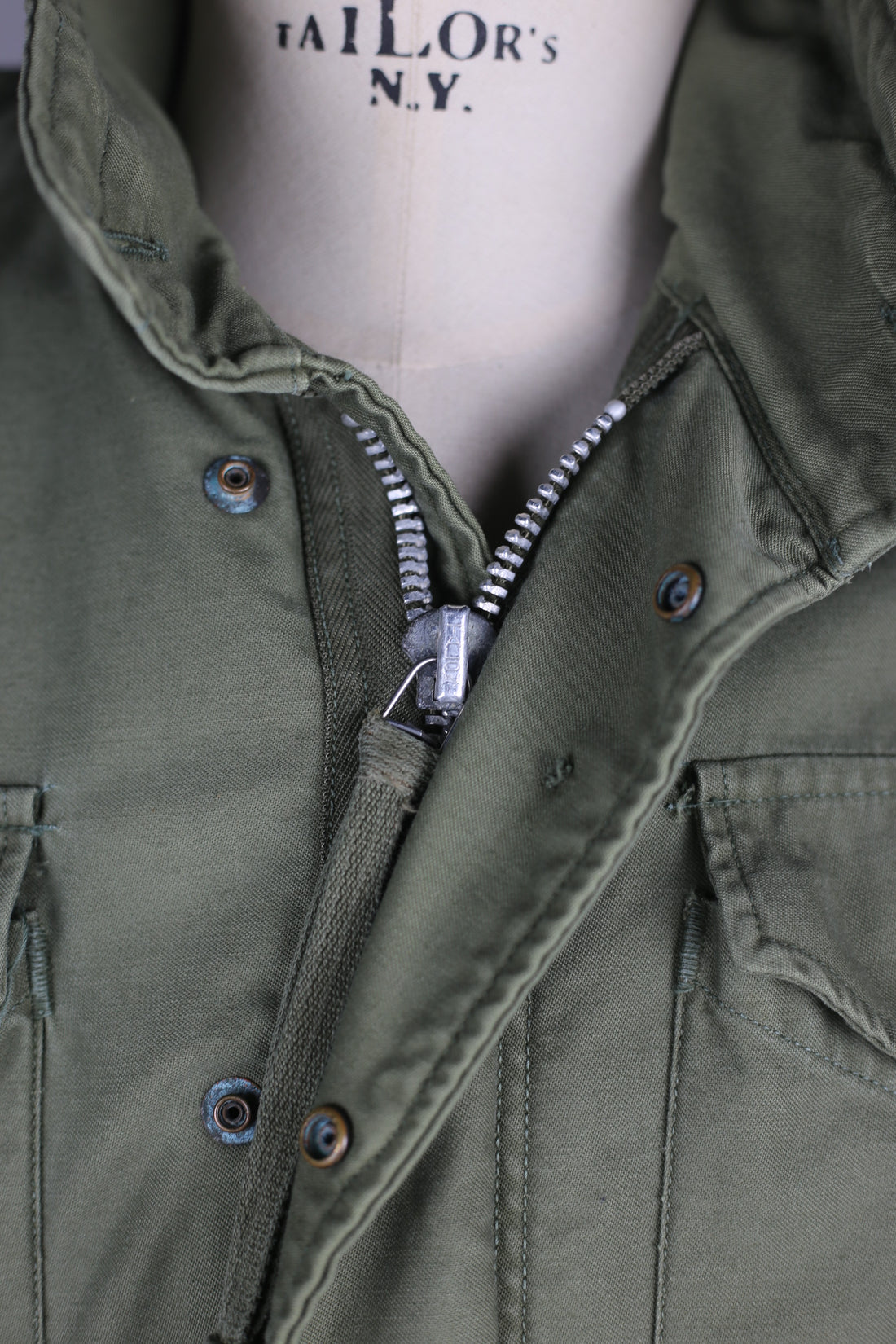 Field jacket US ARMY  M65   MADE IN USA TALON ZIP  -  M -