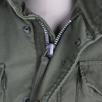 Field jacket US ARMY  M65   MADE IN USA TALON ZIP  -  M -
