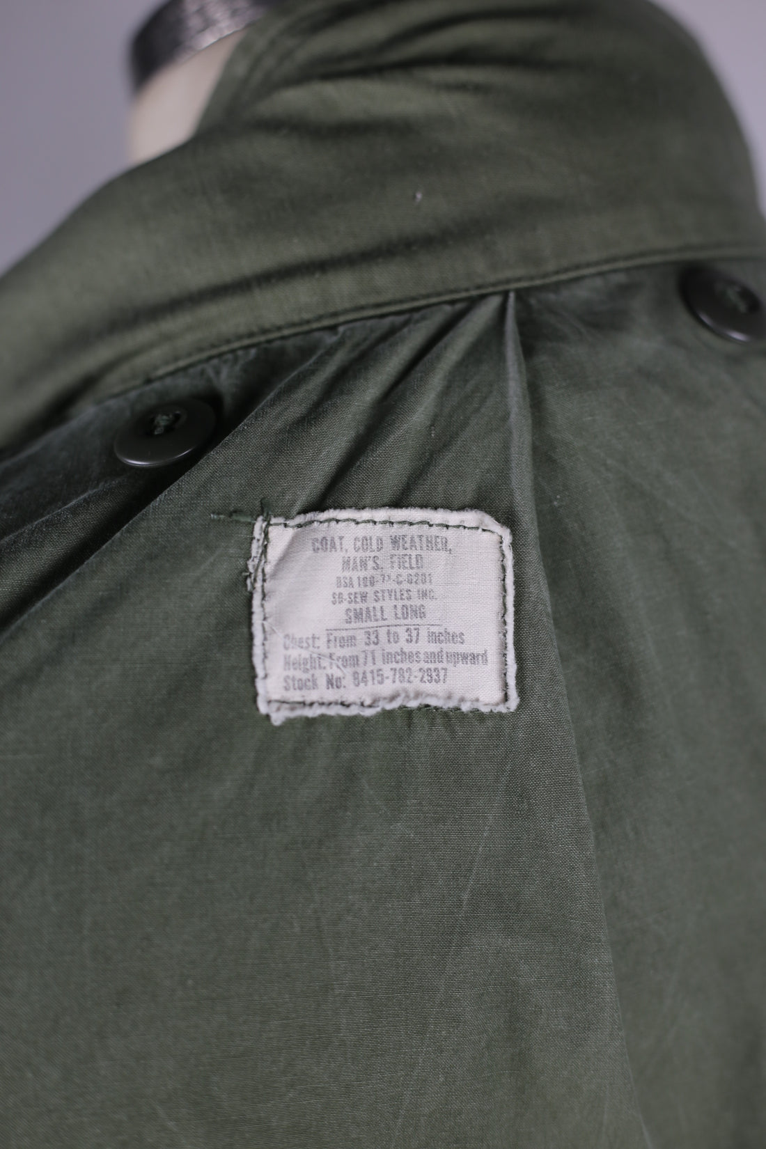 Field Jacket M-65 Us ARMY - M - (SMALL LONG)